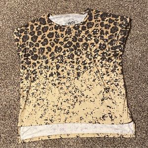Leopard Crazy Train Shirt